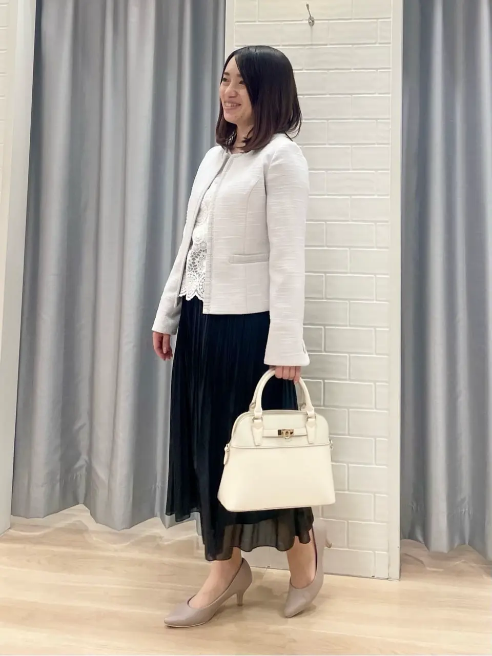 ANY SIS 丸岡 コーディネート画像