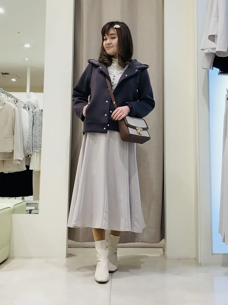 ANY SIS 川根　彩 コーディネート画像