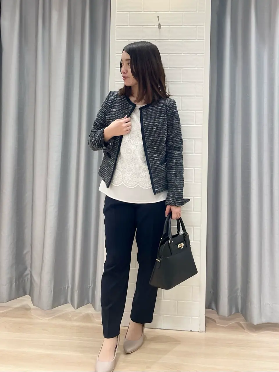 ANY SIS 丸岡 コーディネート画像