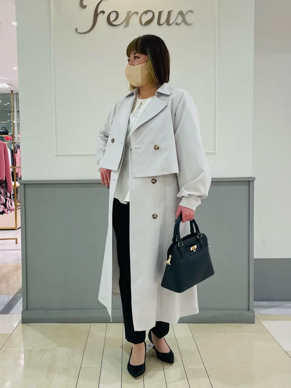 ANY SIS 堀部 コーディネート画像