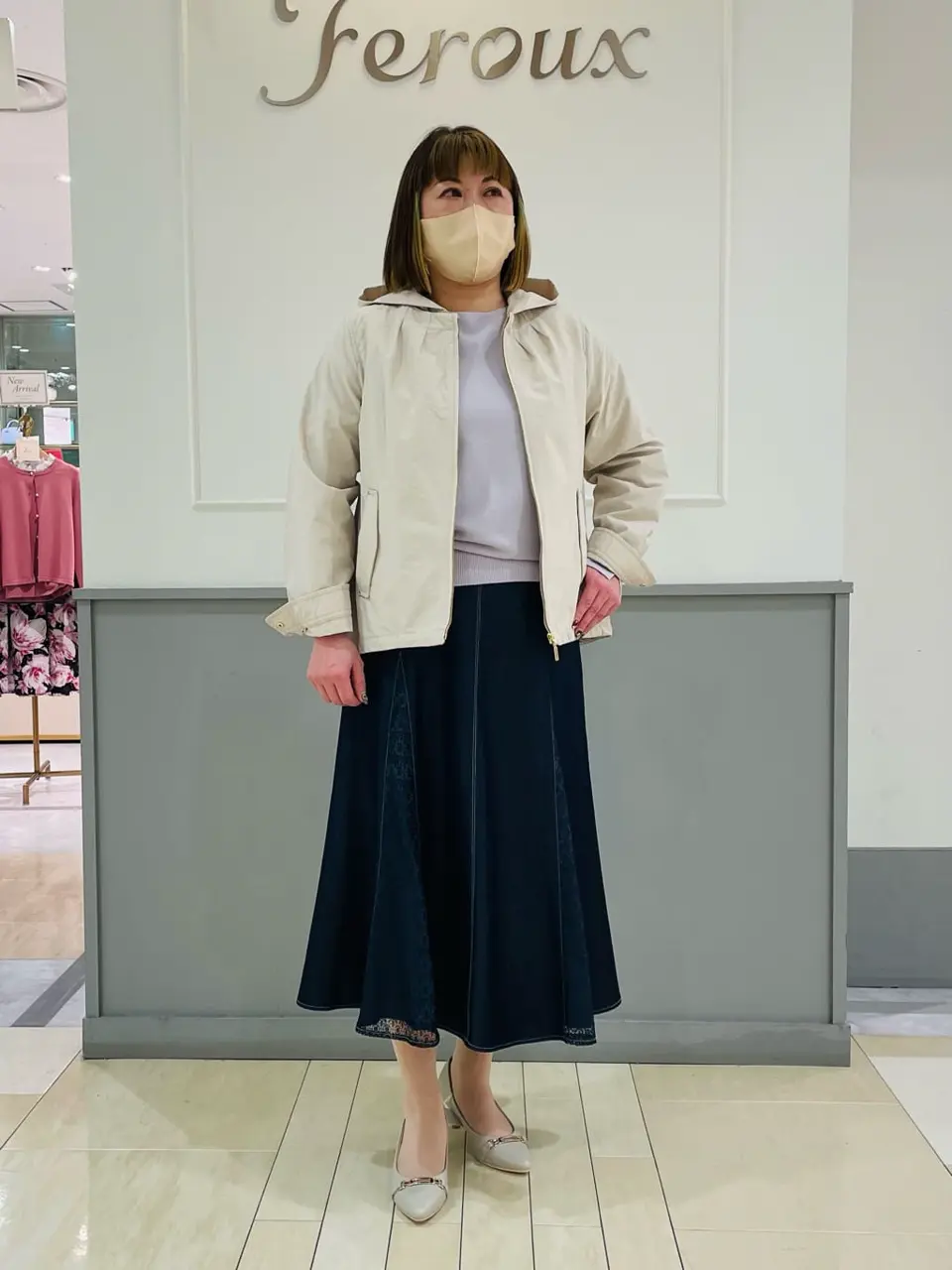 ANY SIS 堀部 コーディネート画像