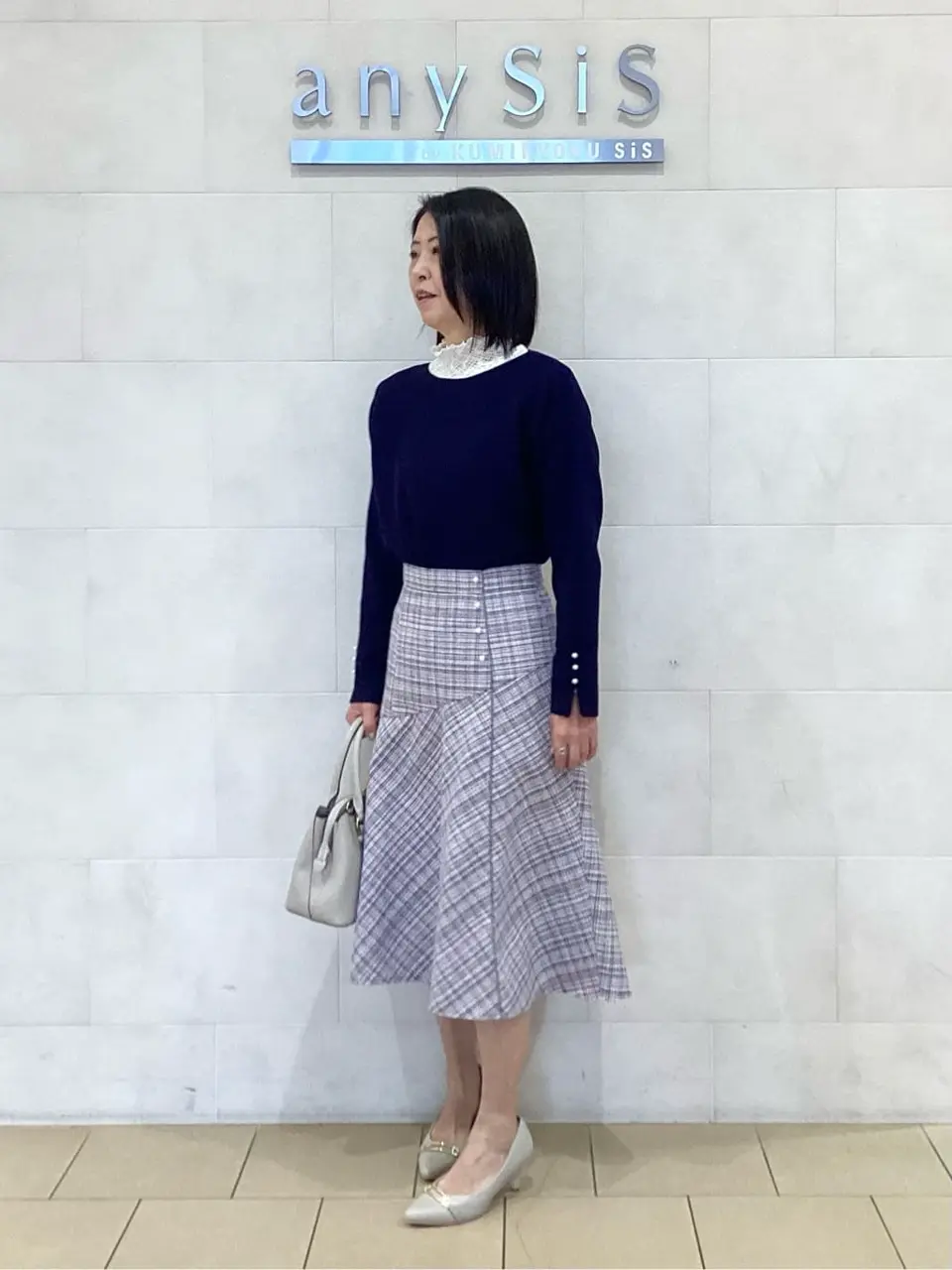 ANY SIS 藤森 コーディネート画像