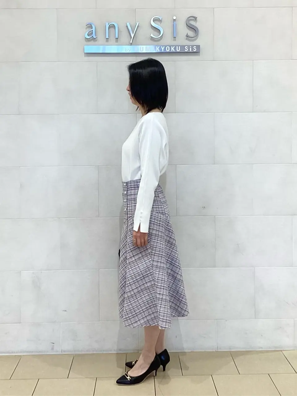 ANY SIS 藤森 コーディネート画像