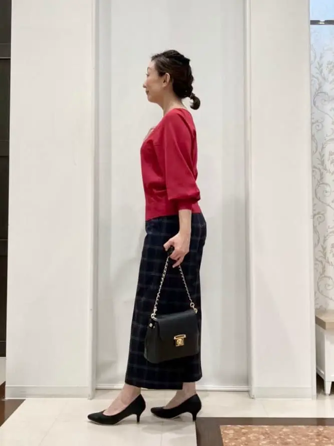 ANY SIS スタッフ コーディネート画像