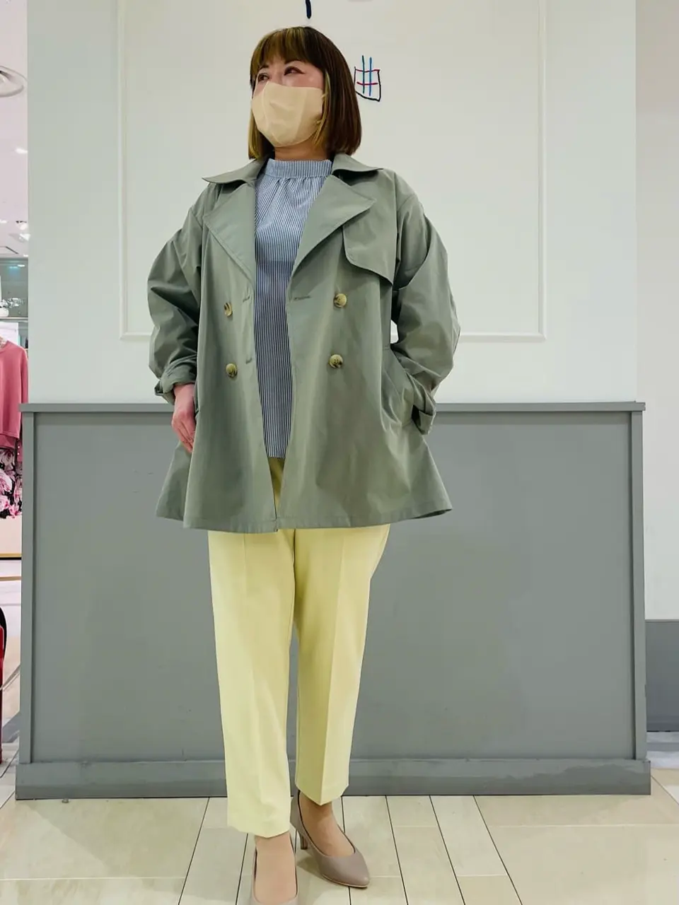 ANY SIS 堀部 コーディネート画像