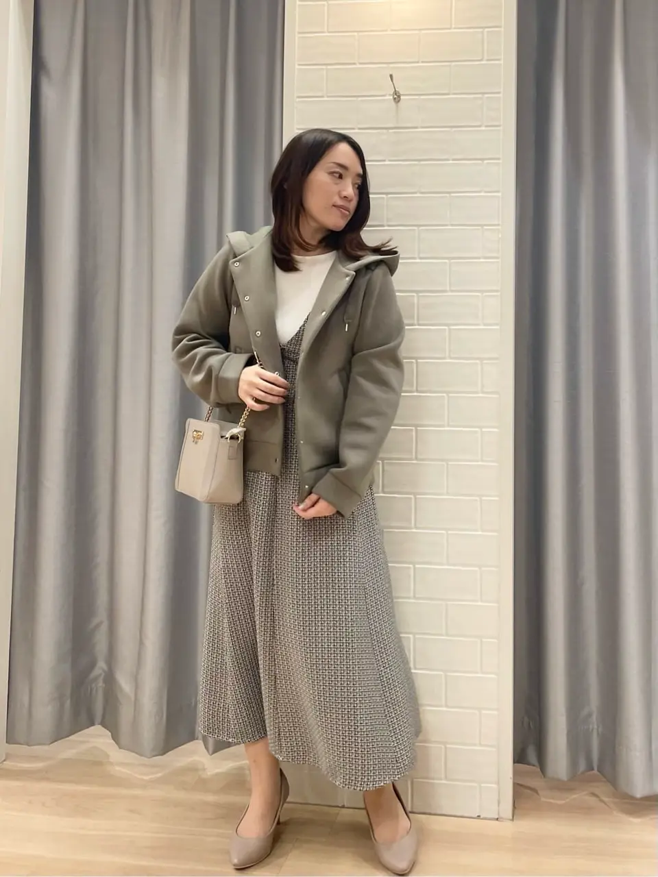 ANY SIS 丸岡 コーディネート画像