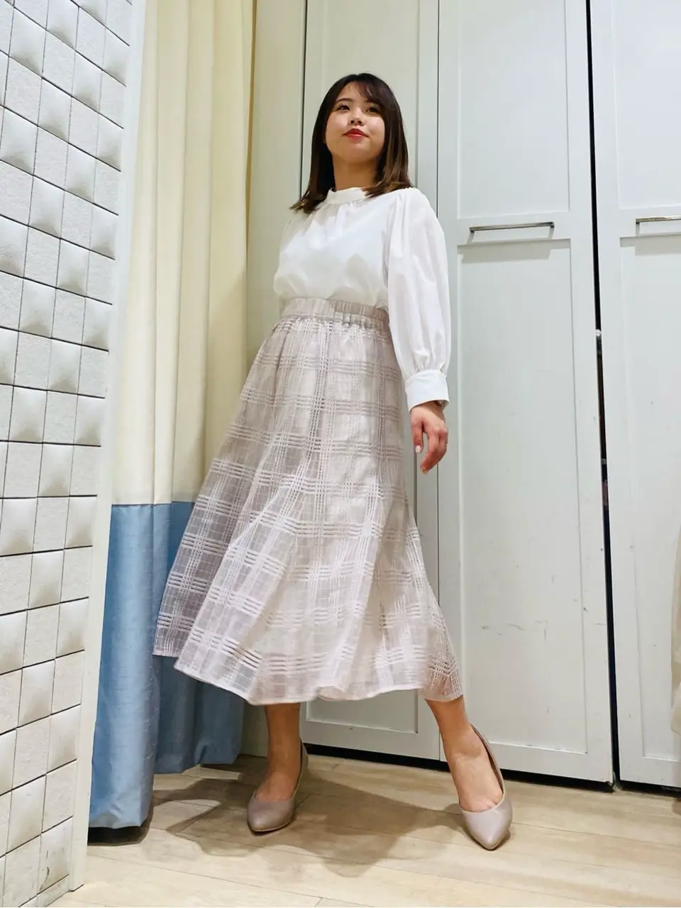 ANY SIS スタッフ コーディネート画像