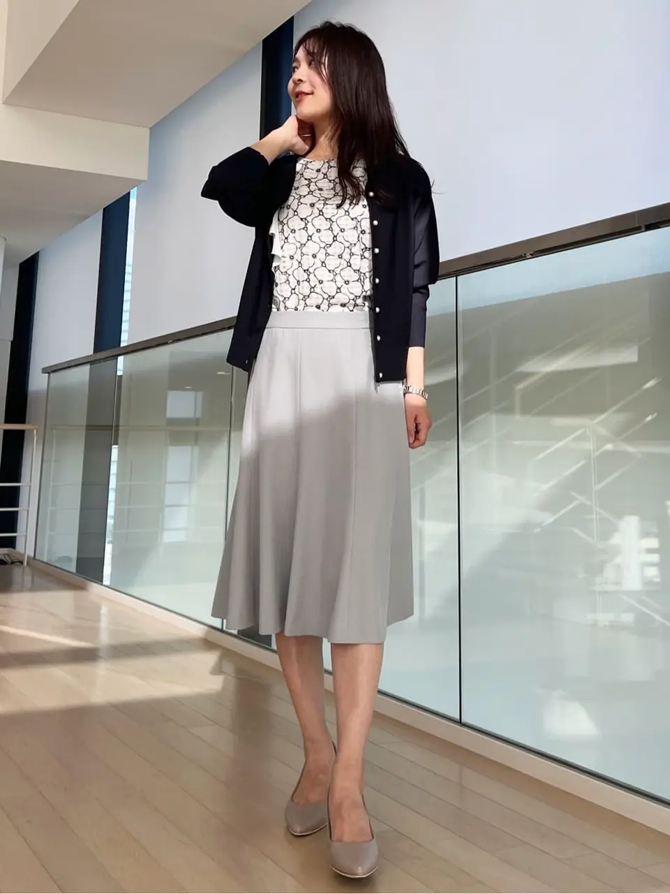 ANY SIS 堀口 コーディネート画像