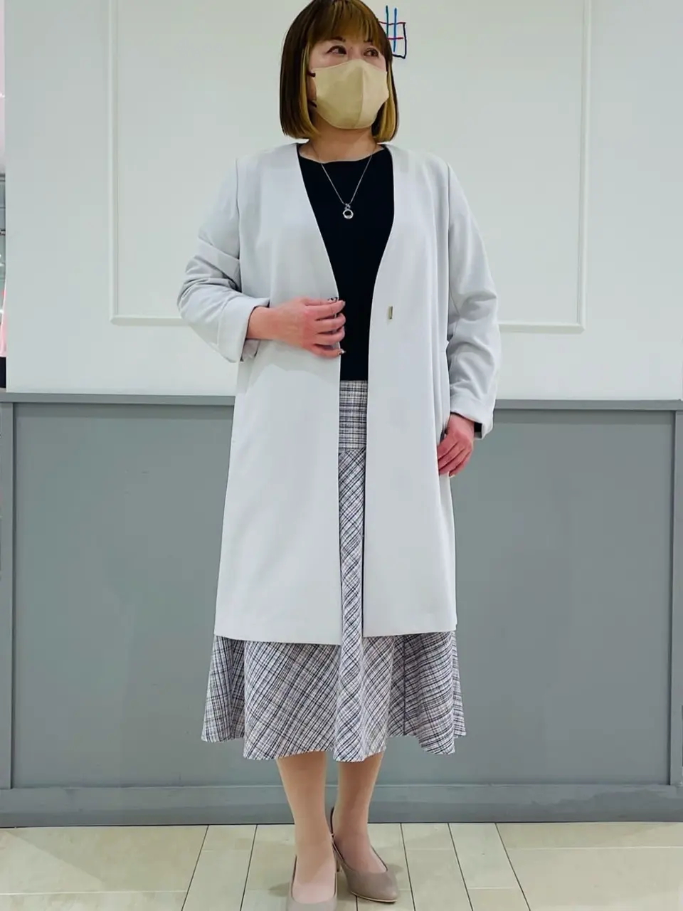 ANY SIS 堀部 コーディネート画像