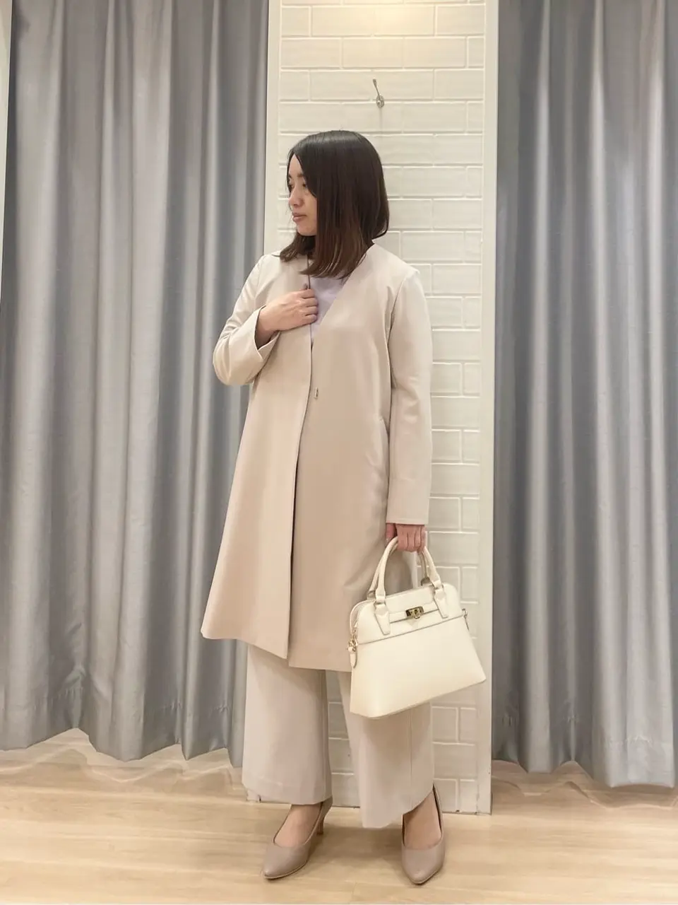 ANY SIS 丸岡 コーディネート画像