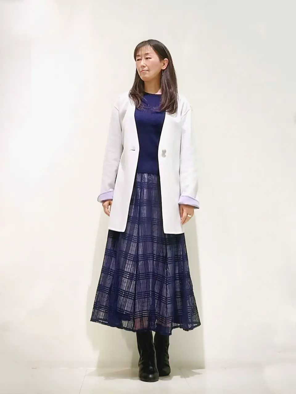 ANY SIS スタッフ コーディネート画像