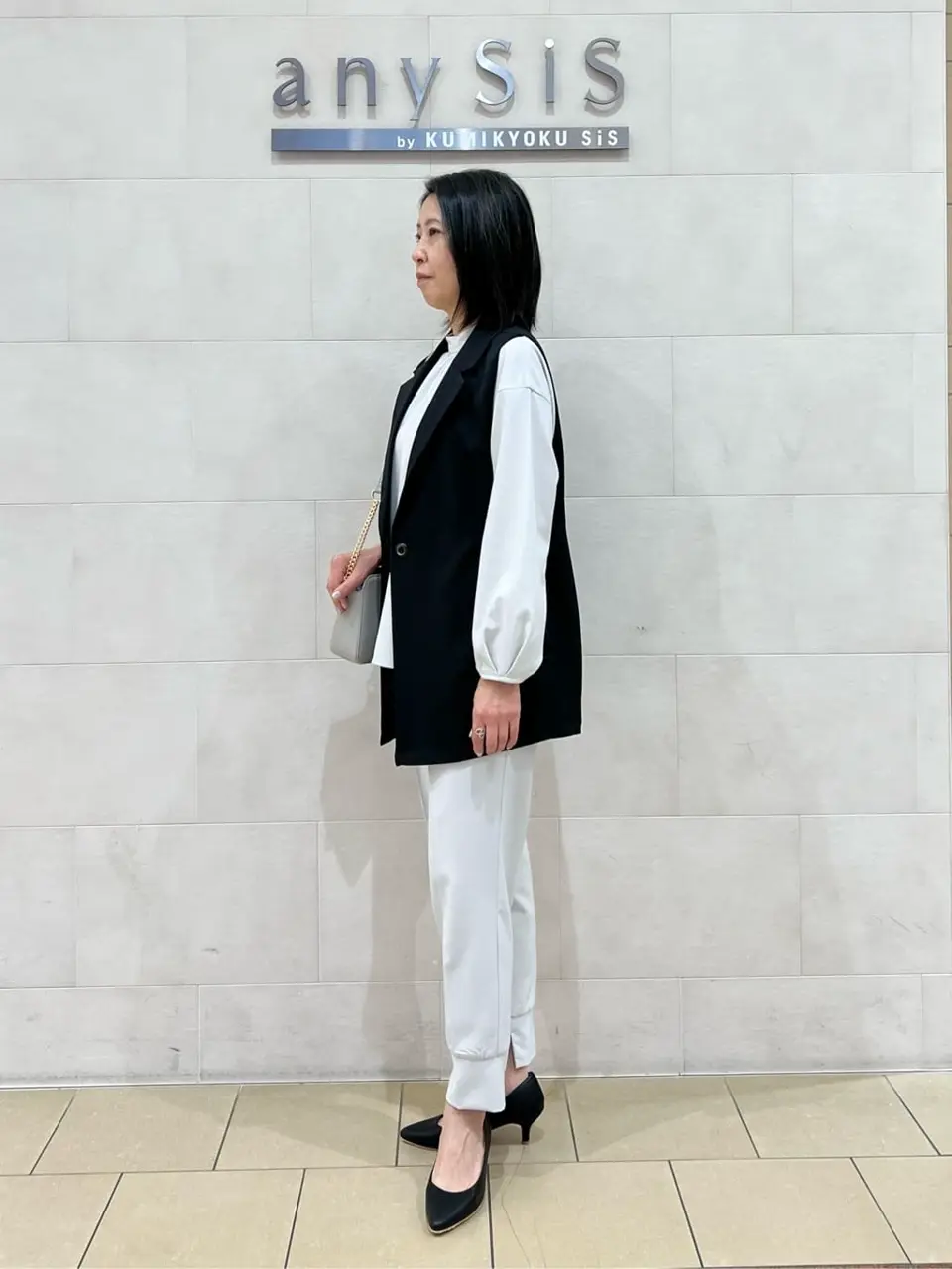 ANY SIS 藤森 コーディネート画像