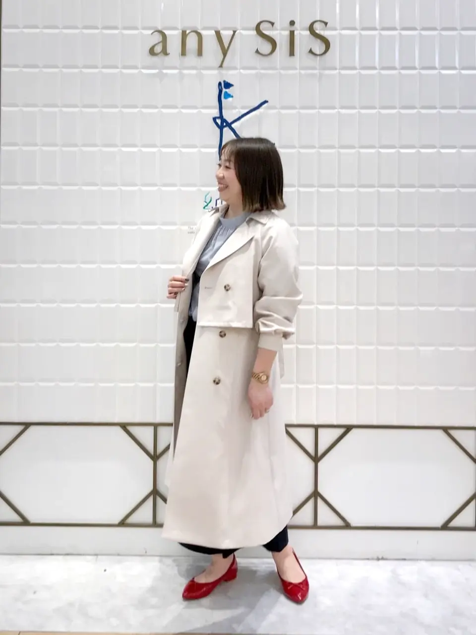 ANY SIS 中山 コーディネート画像