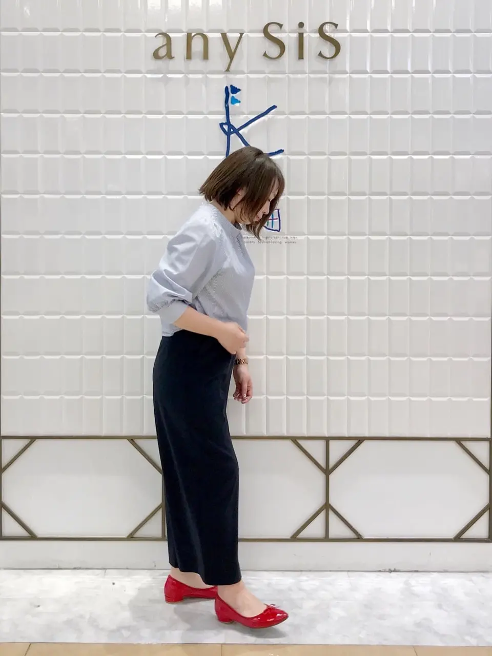 ANY SIS 中山 コーディネート画像