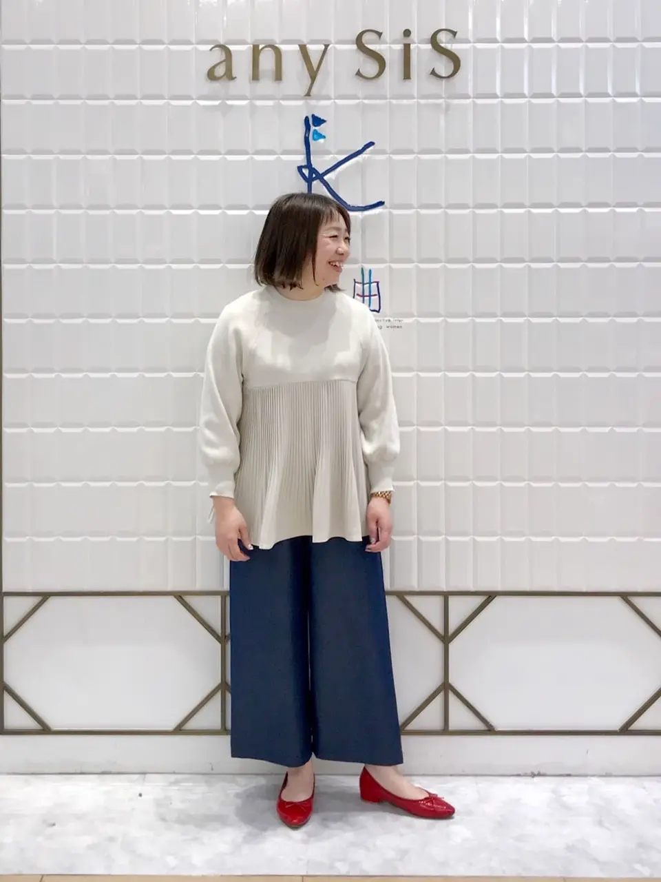 ANY SIS 中山 コーディネート画像