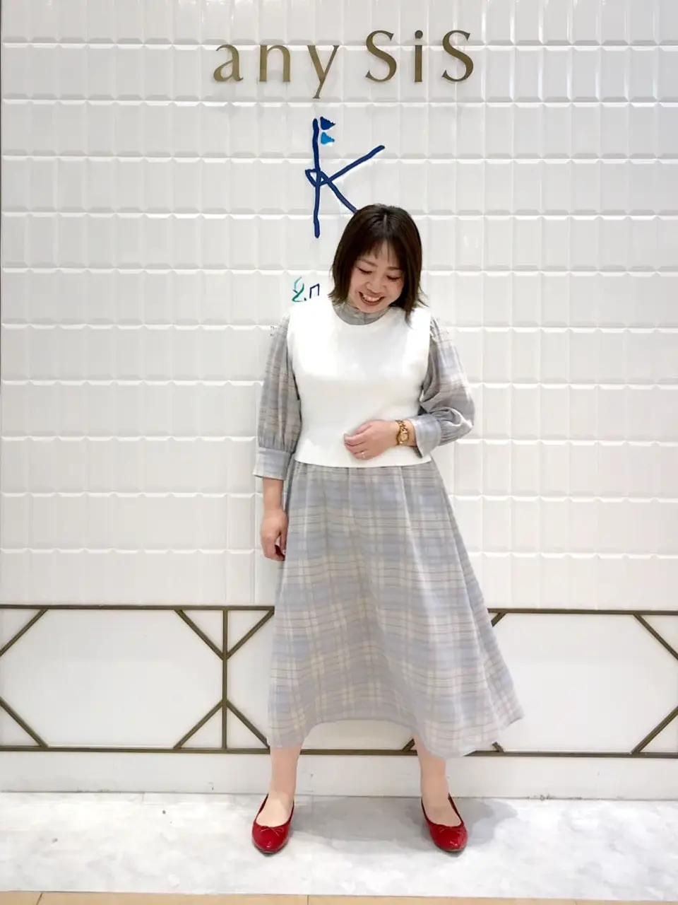 ANY SIS 中山 コーディネート画像