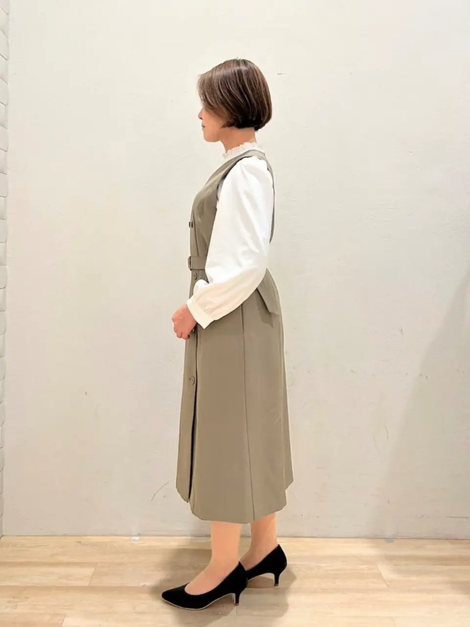 ANY SIS 菱田 コーディネート画像