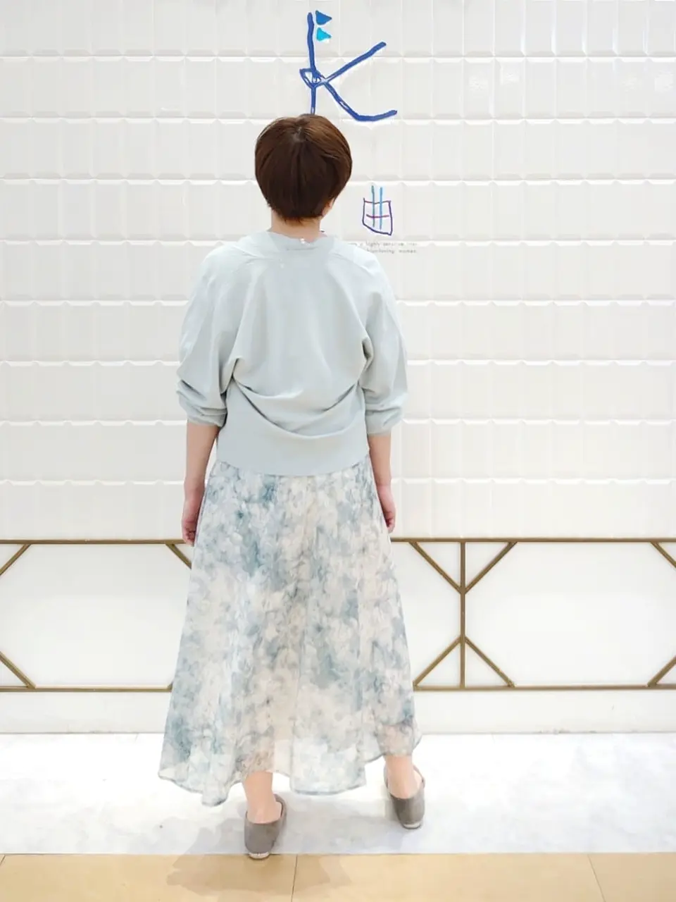 ANY SIS 井上 コーディネート画像