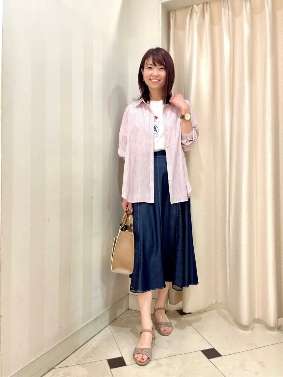 ANY SIS 金井 コーディネート画像