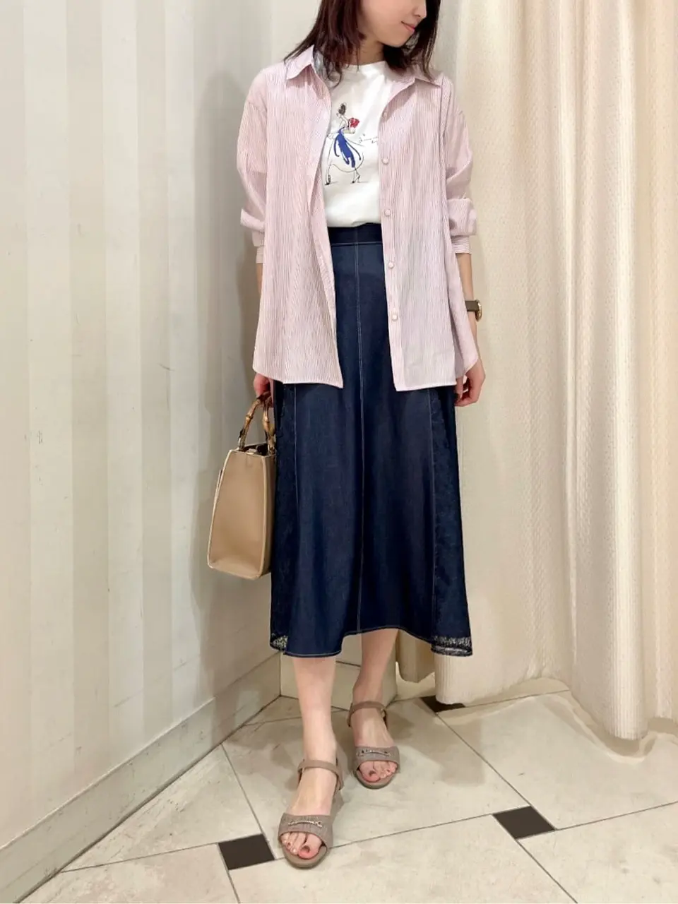 ANY SIS 金井 コーディネート画像