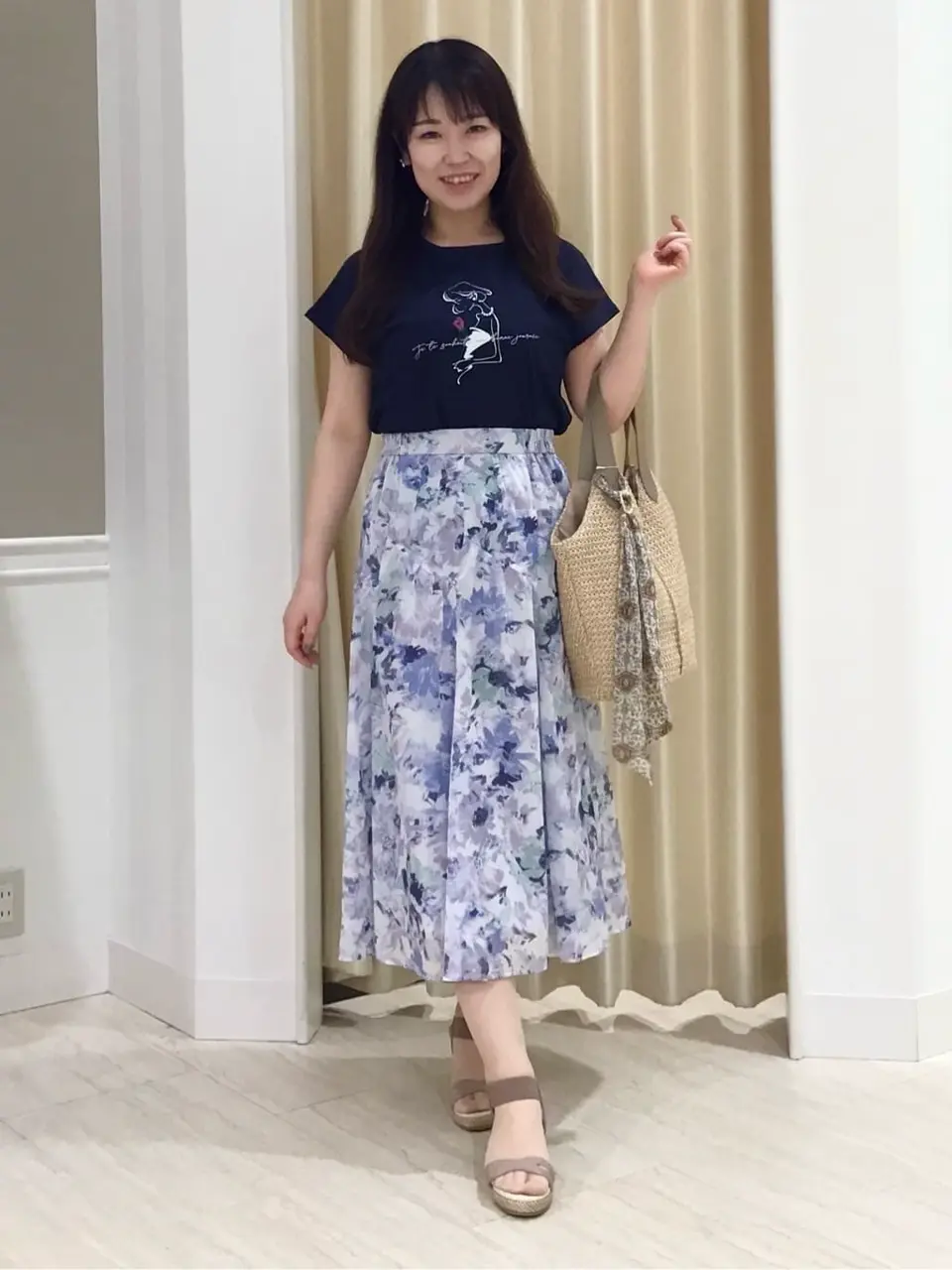  スタッフ コーディネート画像