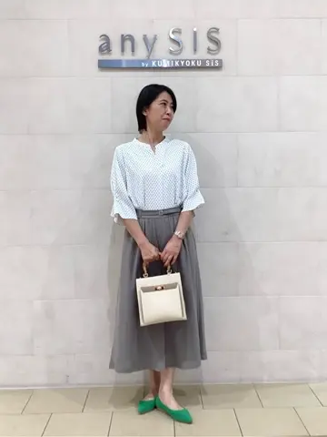 ANY SIS 藤森 コーディネート画像