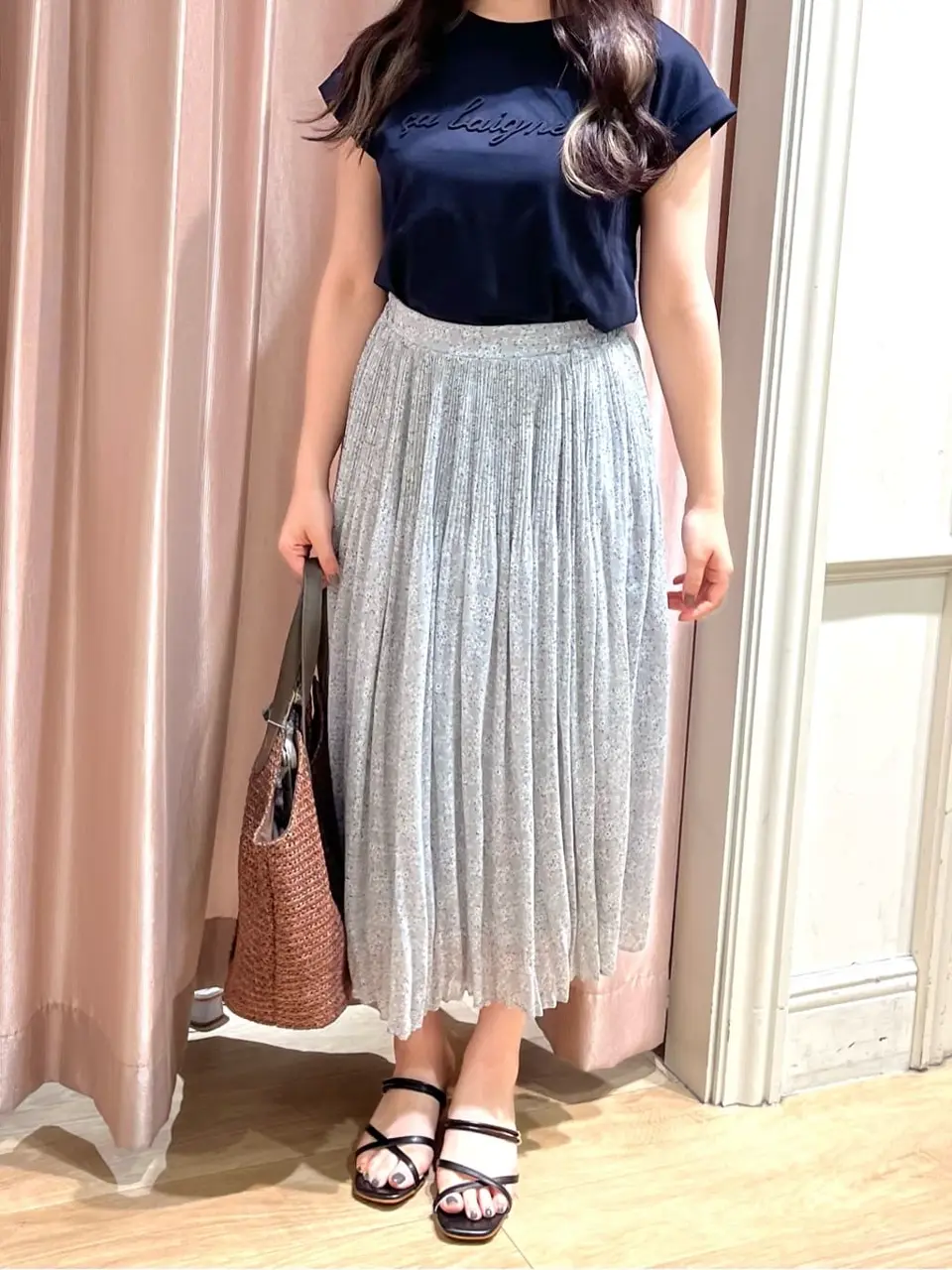 ANY SIS 岩楯 コーディネート画像