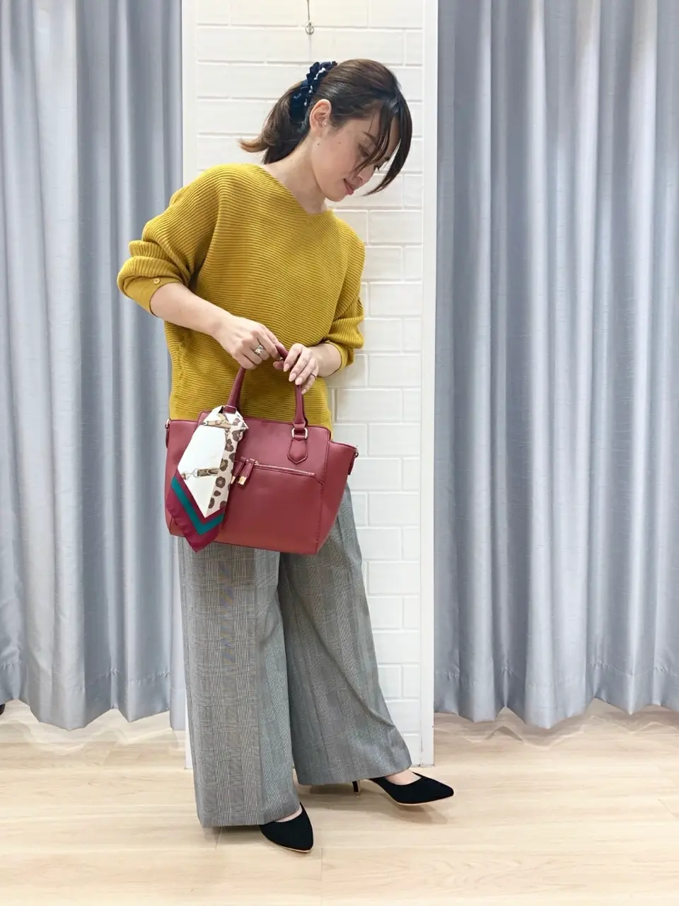 ANY SIS 丸岡 コーディネート画像