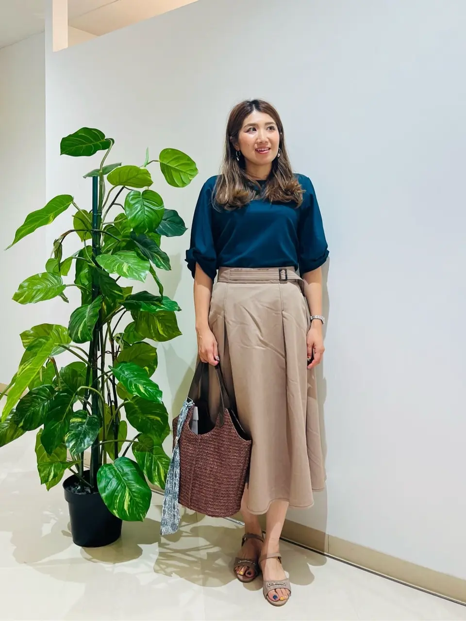 ANY SIS 石川 コーディネート画像