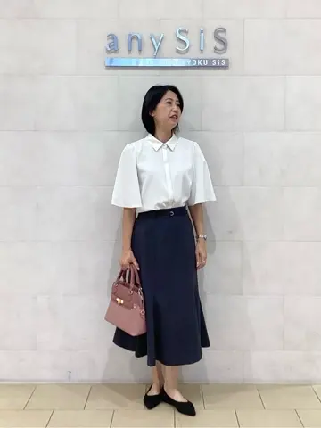 ANY SIS 藤森 コーディネート画像