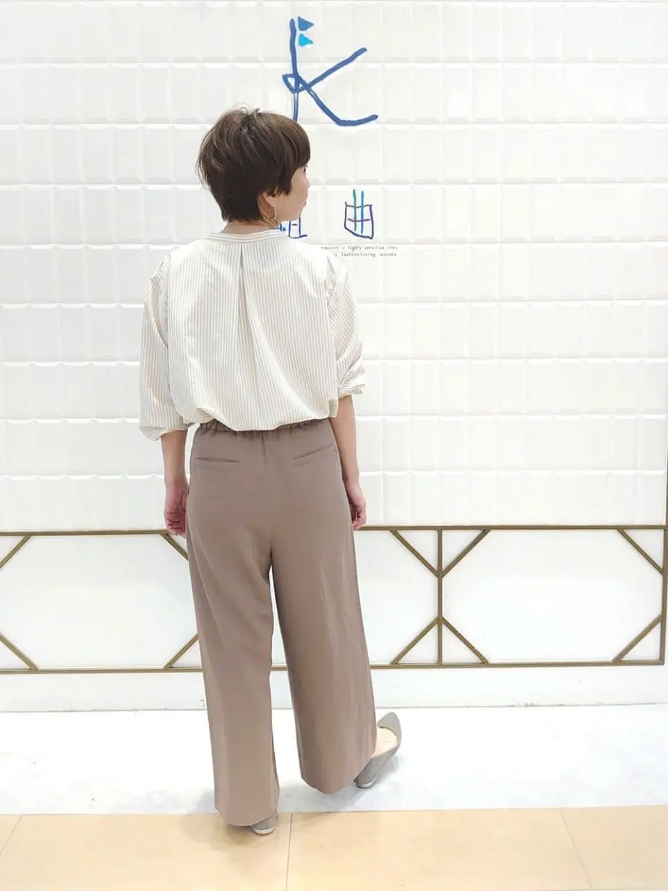 ANY SIS 井上 コーディネート画像