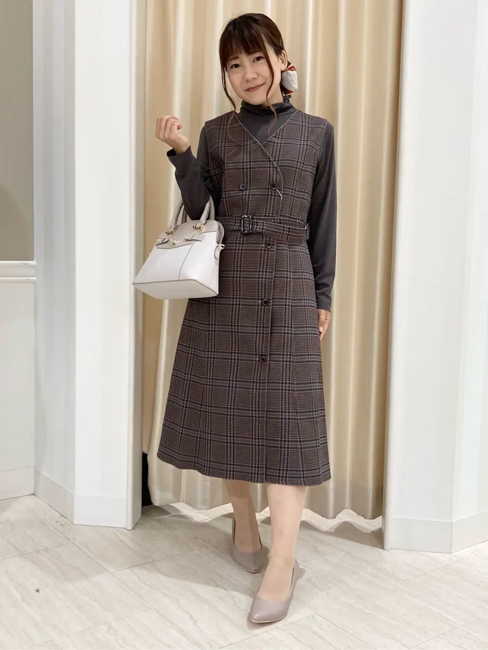 ANY SIS 丸川 コーディネート画像