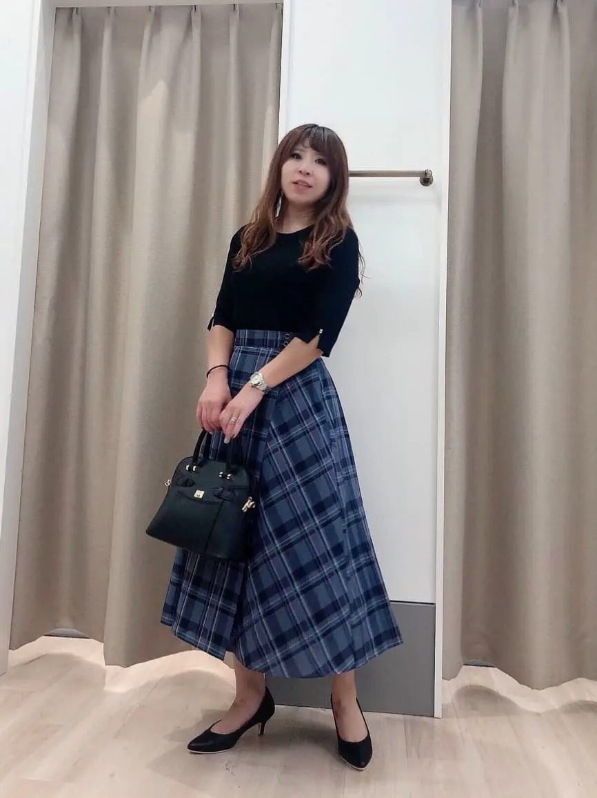 ANY SIS 松下 コーディネート画像