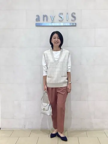 ANY SIS 藤森 コーディネート画像