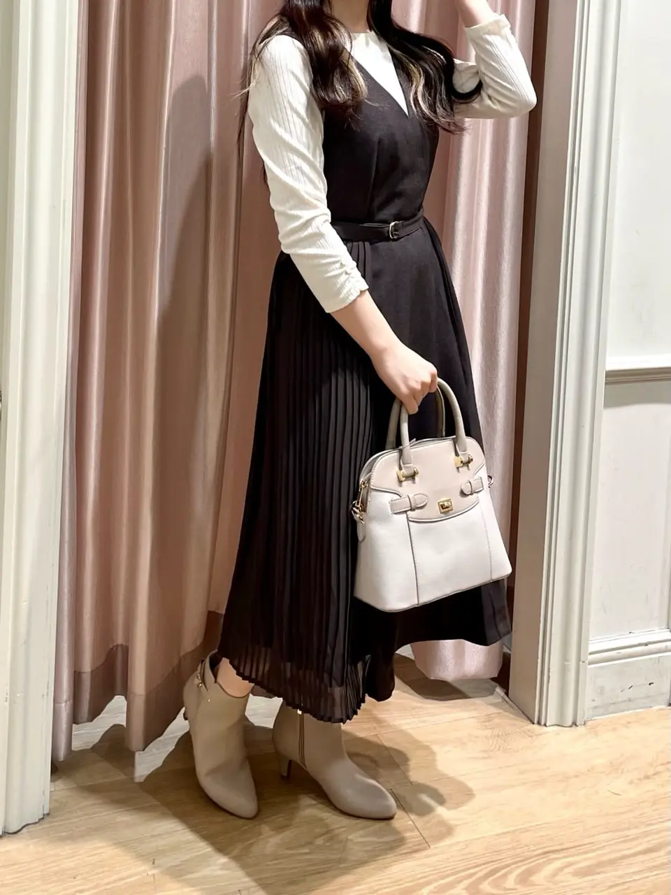 ANY SIS 岩楯 コーディネート画像