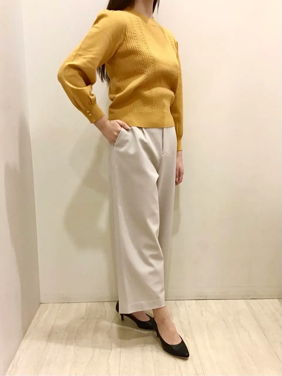 ANY SIS スタッフ コーディネート画像