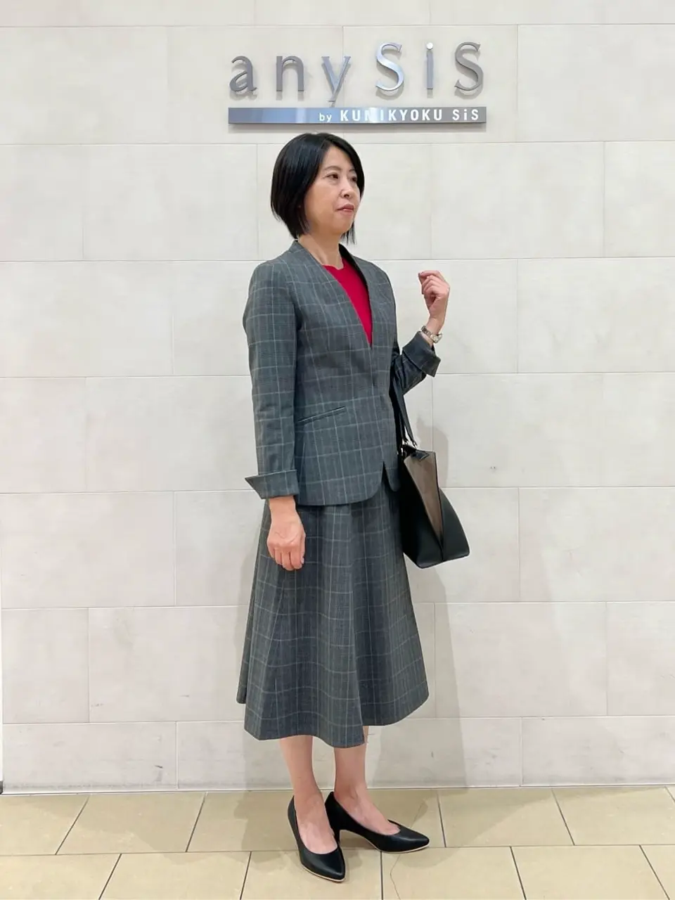 ANY SIS 藤森 コーディネート画像