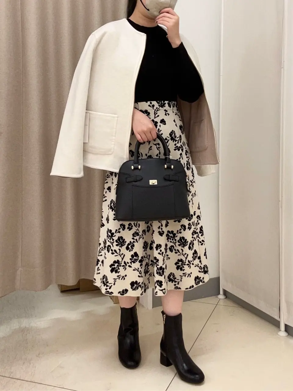 ANY SIS カモガワ コーディネート画像