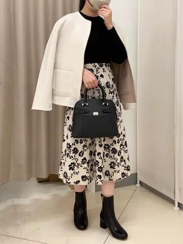 ANY SIS カモガワ コーディネート画像