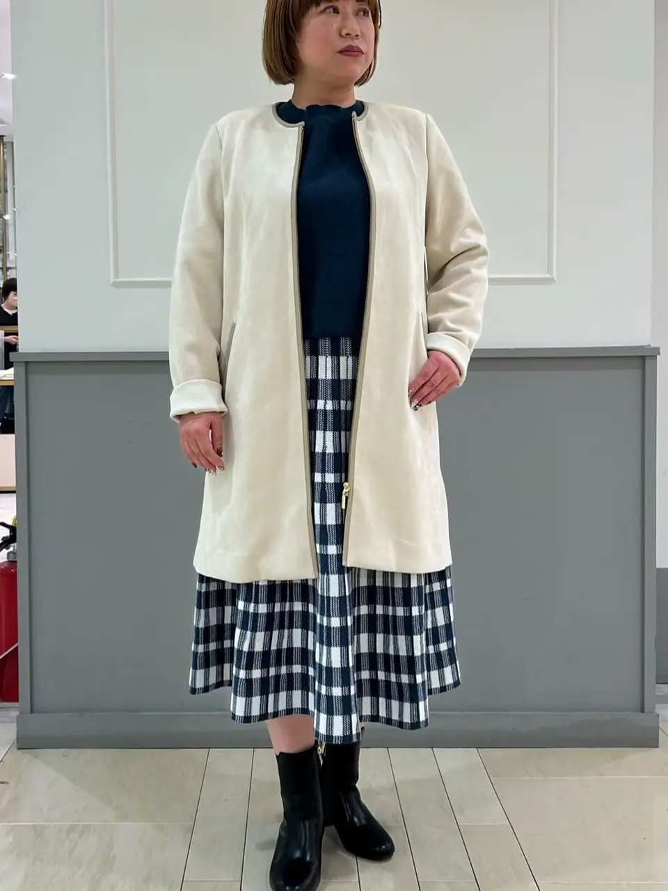 ANY SIS 堀部 コーディネート画像