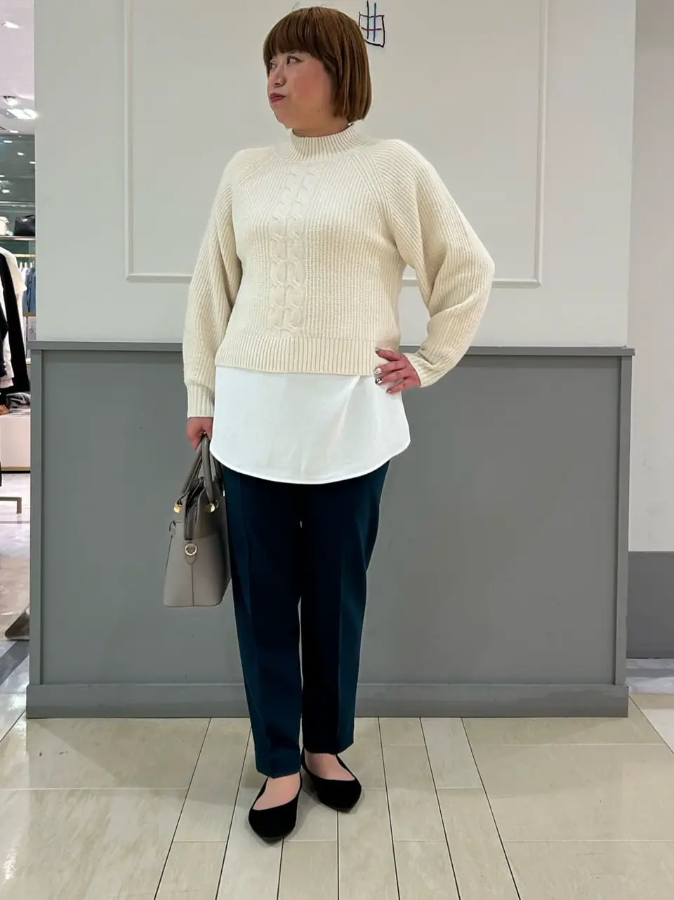 ANY SIS 堀部 コーディネート画像