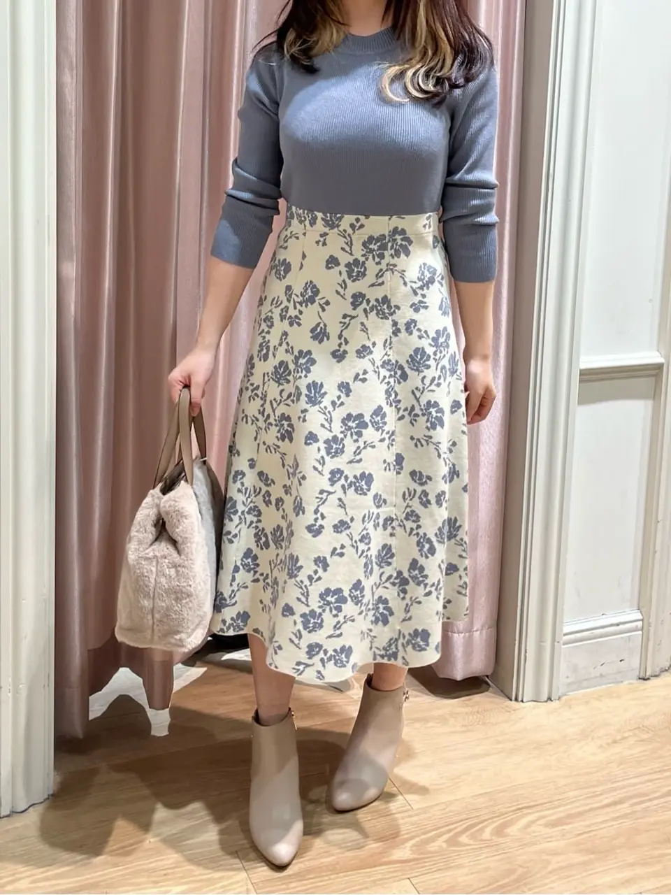 ANY SIS 岩楯 コーディネート画像