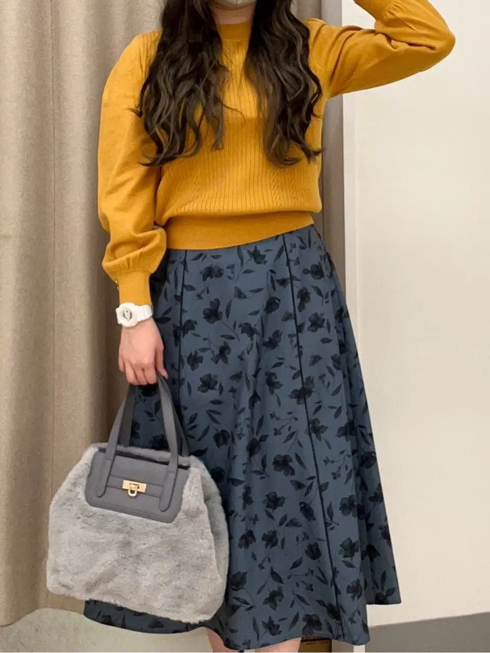 ANY SIS カモガワ コーディネート画像