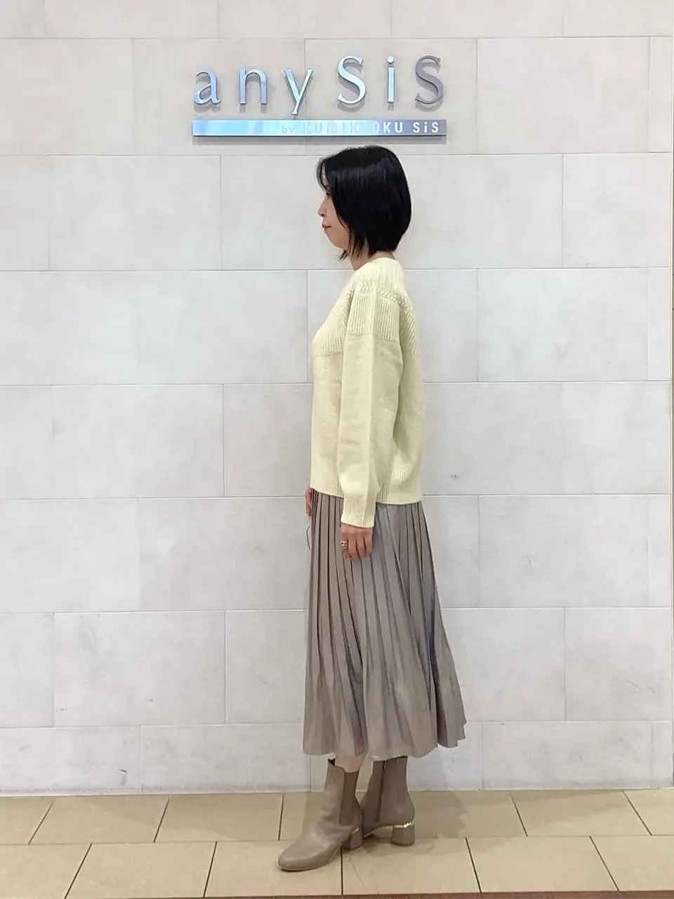 ANY SIS 藤森 コーディネート画像