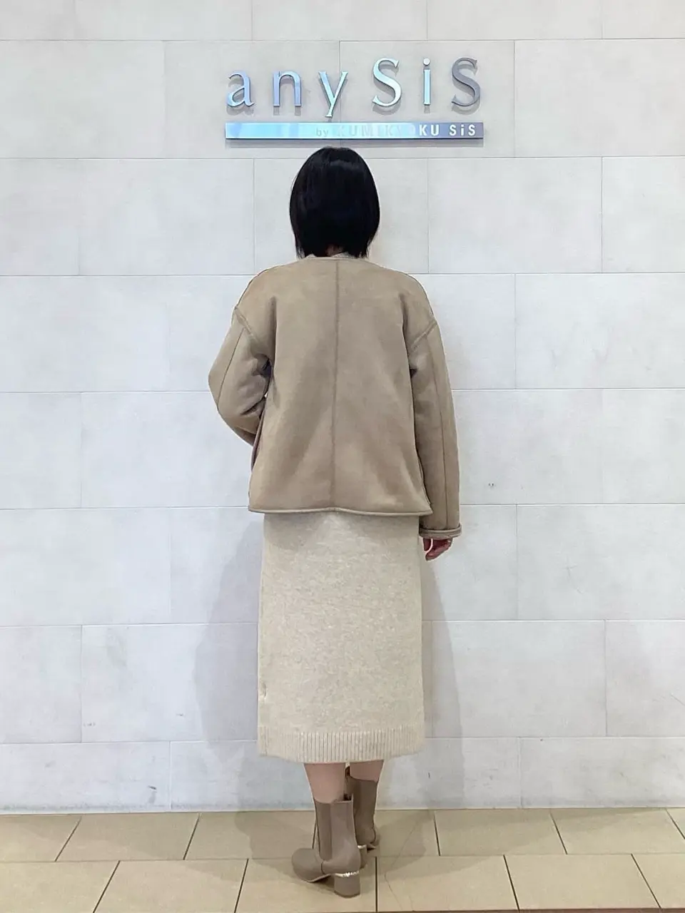 ANY SIS 藤森 コーディネート画像