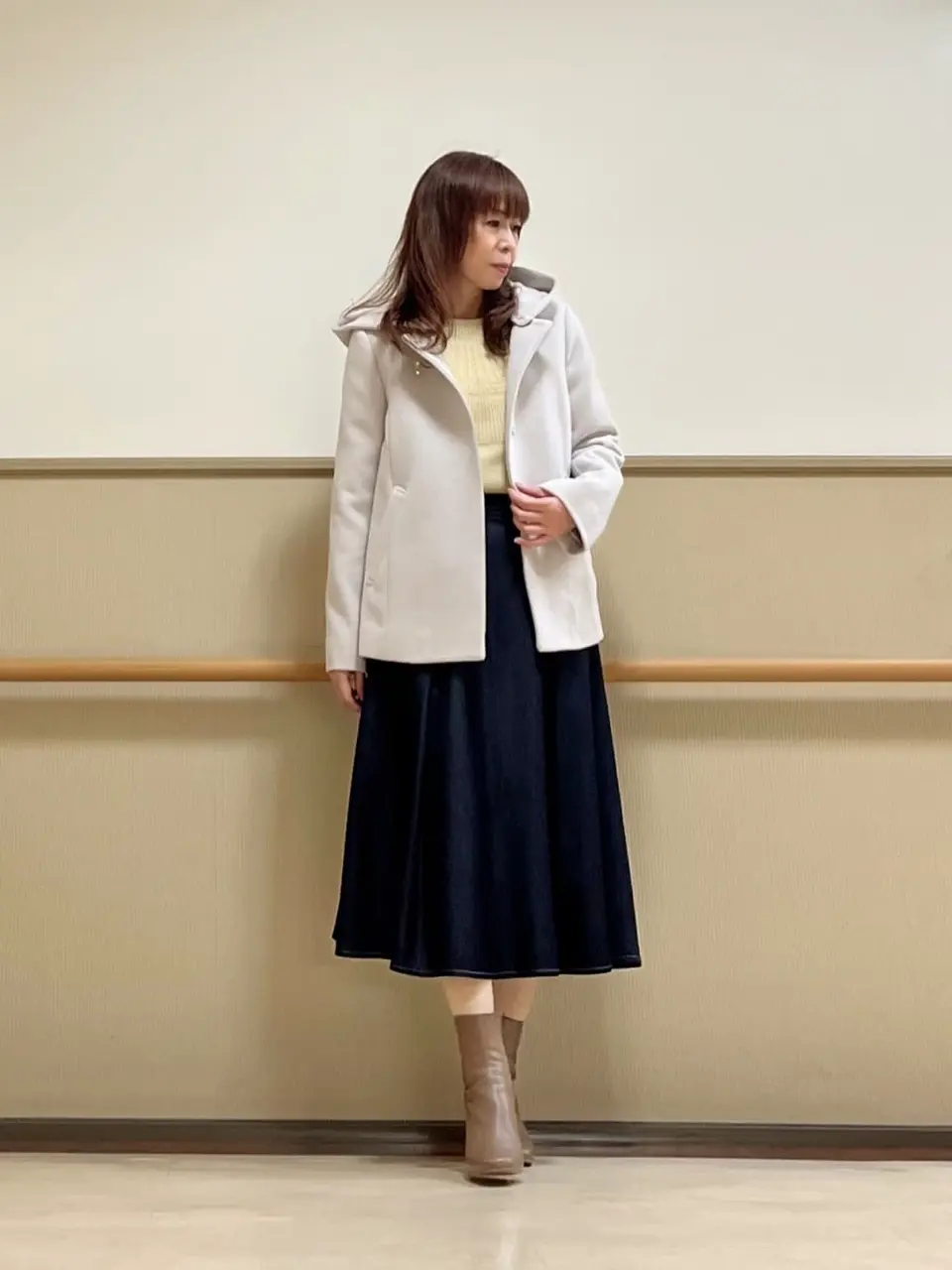 ANY SIS スタッフ コーディネート画像