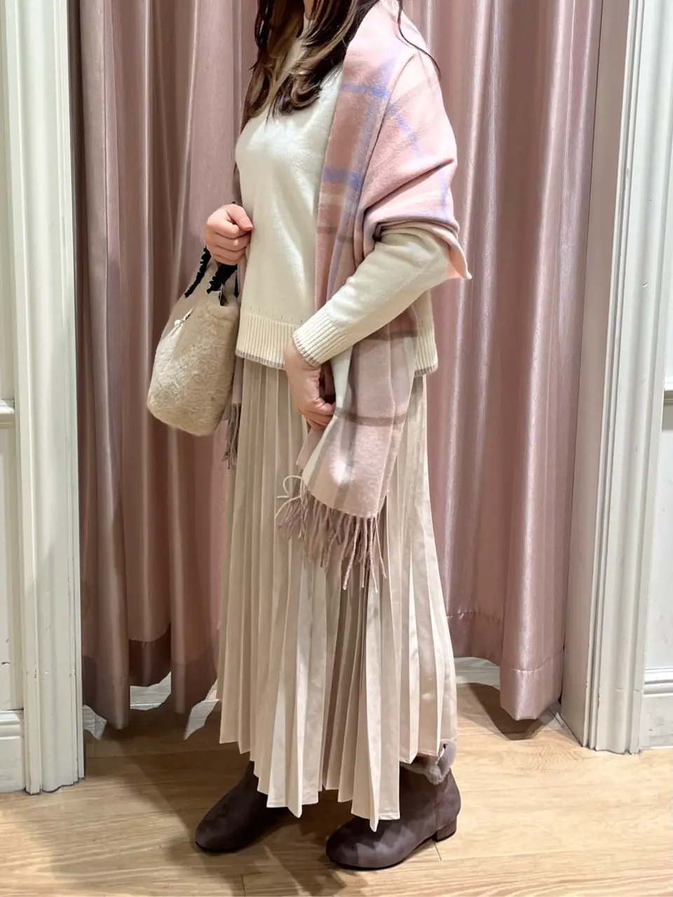 ANY SIS 岩楯 コーディネート画像