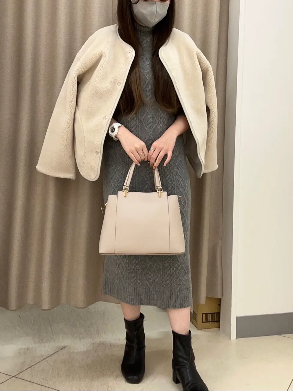 ANY SIS カモガワ コーディネート画像