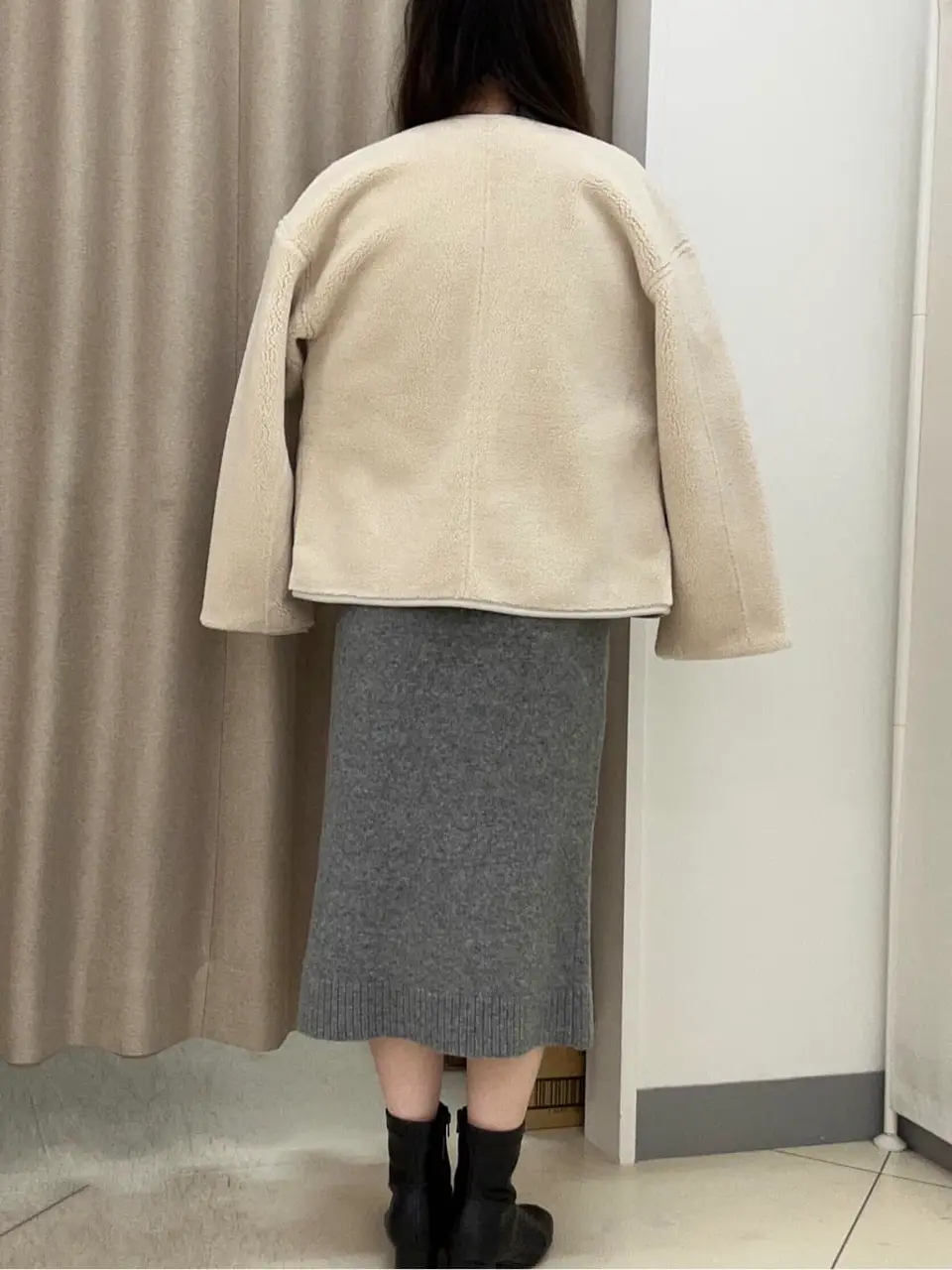 ANY SIS カモガワ コーディネート画像