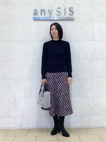 ANY SIS 藤森 コーディネート画像